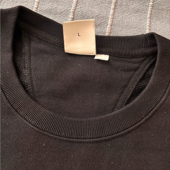 OVO Black Crew Neck Sweater with Gold Logo - Picture 7 of 16